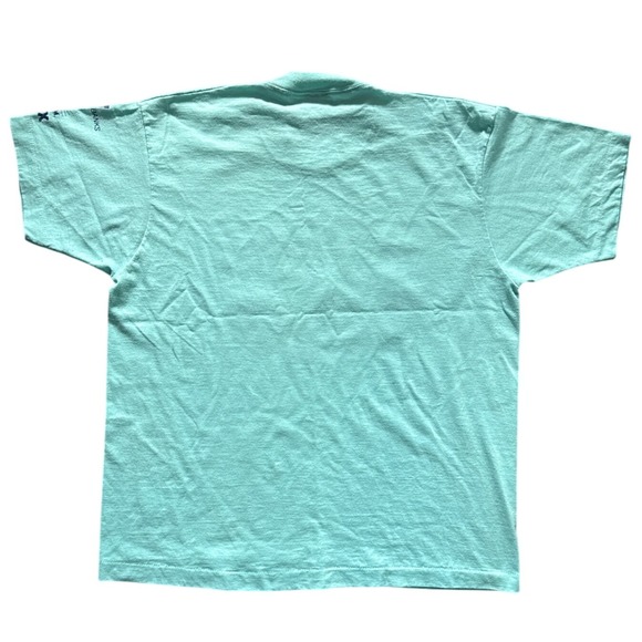 Vintage Kaiser Roll 88 T Shirt Screen Stars Best Aqua XL Men - Picture 6 of 12